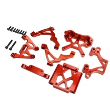 TSRC Alloy Front parts Bulkhead/Shock Tower Red fit HPI BAJA RV KM 5B 5T 5SC