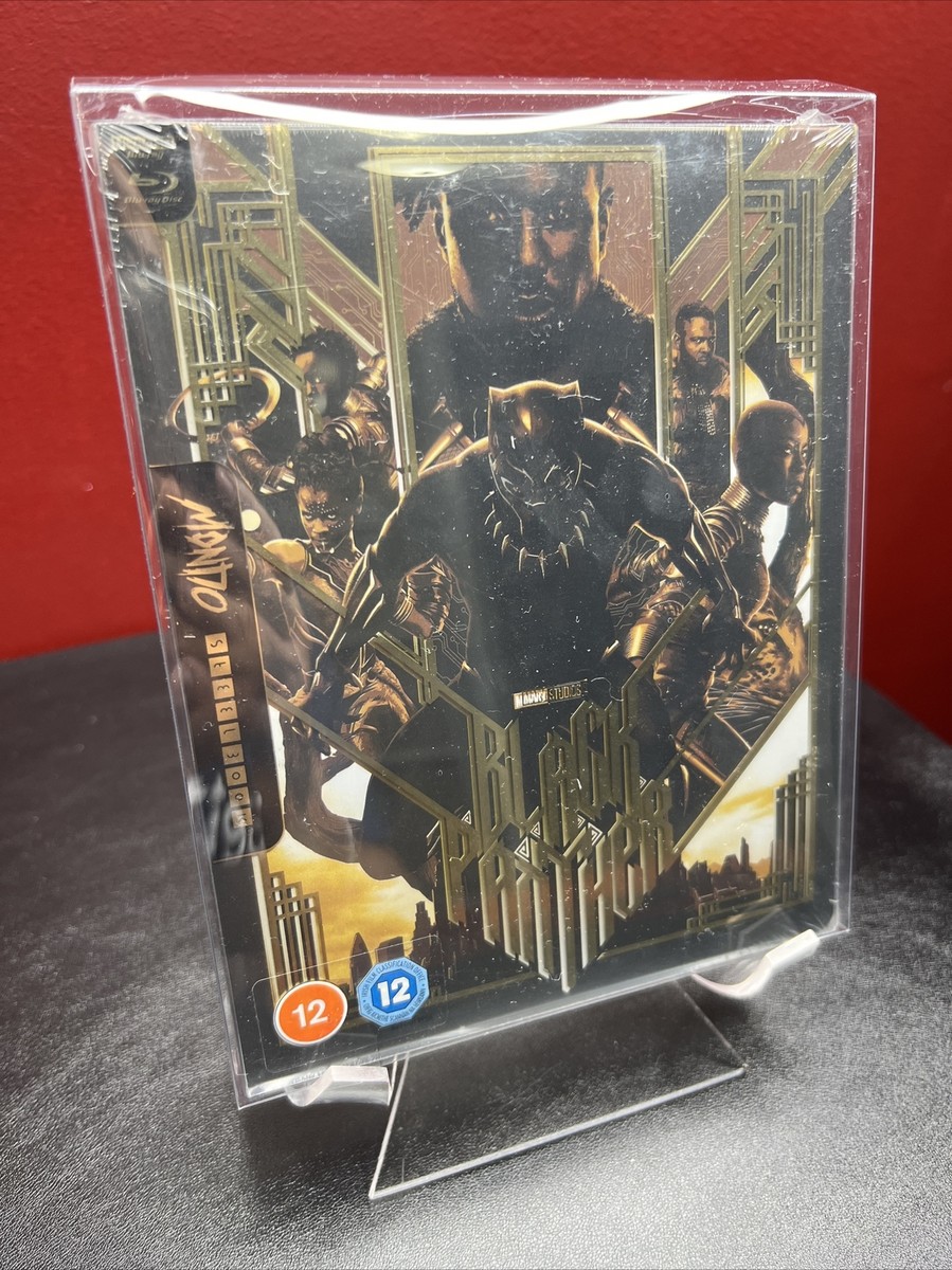 Black Panther Mondo #42 Steelbook (4K UHD+Blu-ray+Sleeve