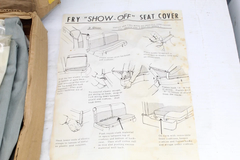 Cubiertas de plástico transparente Catalina y sedanes de 4 puertas Pontiac años 50 y 60 CUBIERTAS DE COLECCIÓN Foto 4 de 4