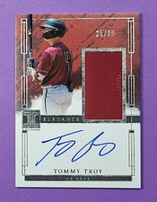 2024 Impeccable | ELEGANCE PROSPECT JERSEY AUTO #EPJ-TT | TOMMY TROY  *(#/99)*