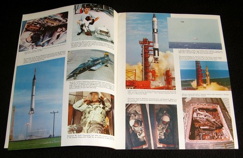 PICTORIAL RECORD 1969 US SPACE EXPLORATIONS BOOKLET APOLLO 11 PHOTO & VINYL NASA - Picture 4 of 6