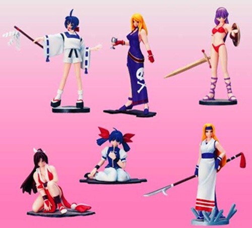 SR SNK Gals Collection 1 Complete All 6 types Unopened Yujin