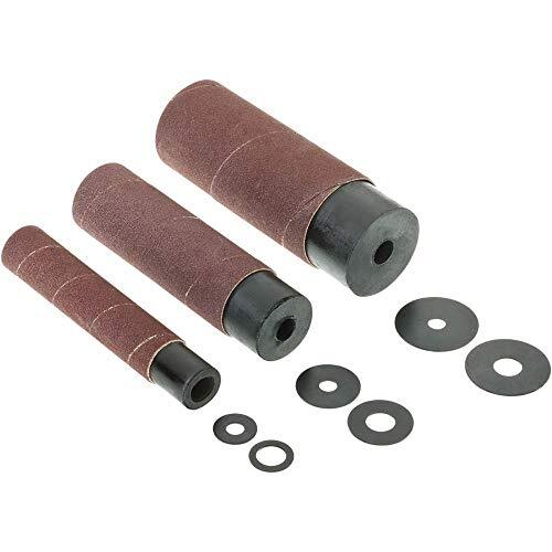 Drum Sander Set, Three 80 grit sanding sleeves, Mandrel Washers Included eBay