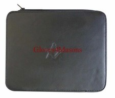 Freemasons Masonic Lodge Certificate wallet in REAL Leather with S&C Embossed