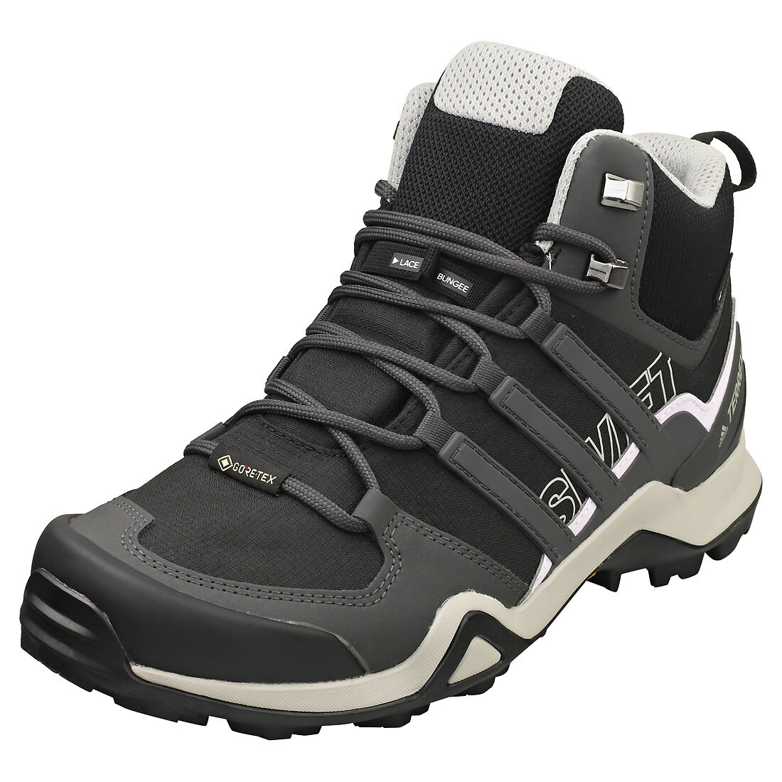 adidas Terrex Swift R2 Mid Gore-tex Donna Black Grey Formatori - 36 EU