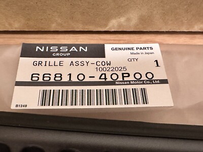 shuta出品 Nissan Genuine 300ZX FairladyZ Z32 Cowl Top Grille Clip Right Hand ゴルフバッグ・キャディバッグ