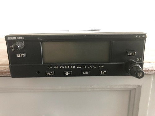BENDIX/KING KLN 35A MOVING GPS 14/28VDC P/N 066-01151-0101 WITH FRESH FAA 8130-3