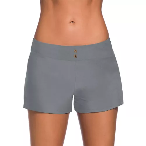 Pantalones de bikini de natación de cintura alta para mujer Calzoncillos Boardshorts deportivos Pantalones cortos para niños - Imagen 12 de 21