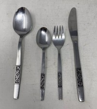 4 Vintage Amefa Holland Royal Damask Stainless Replacement Pieces