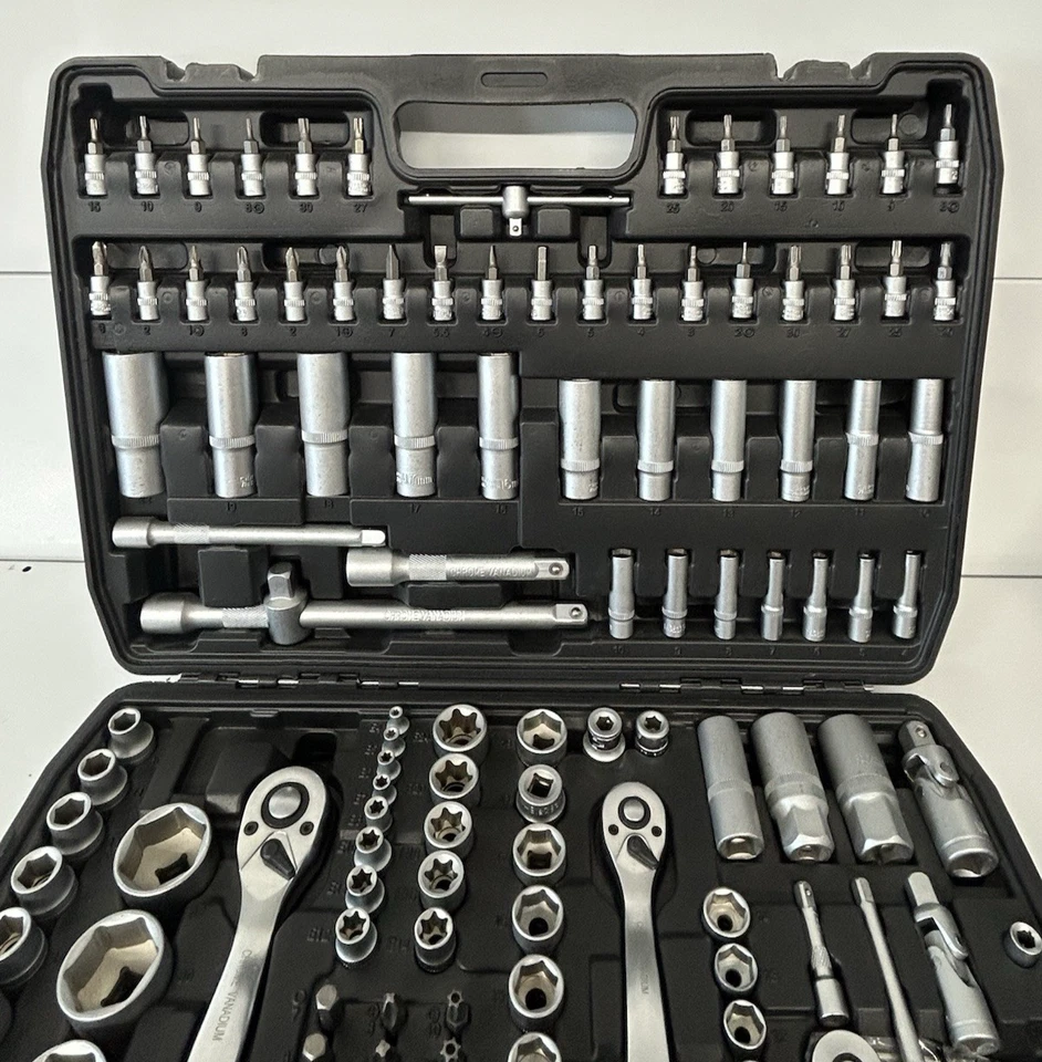 171 tlg. Werkzeugkoffer Ratschenkasten Nusskasten Stecknuss - Bild 2 von 4