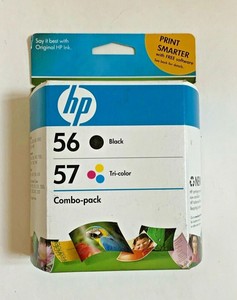 HP Ink Cartridge: 56 Black + 57 Tri-color Combo Pack [Expired Oct 2010] 882780668003 | eBay