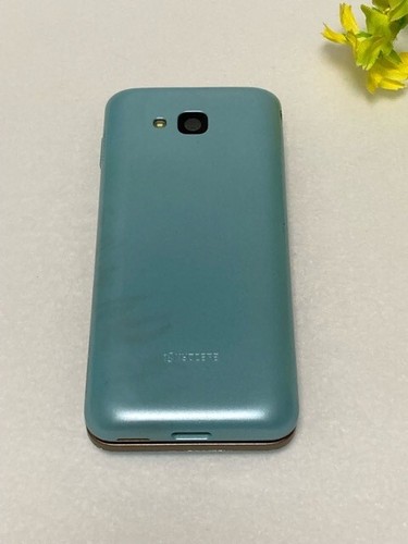 Kyocera KYF39 Light Blue Flip Phone Unlocked 4G LTE SFA Usumizuiro - Used Japan - Picture 3 of 4