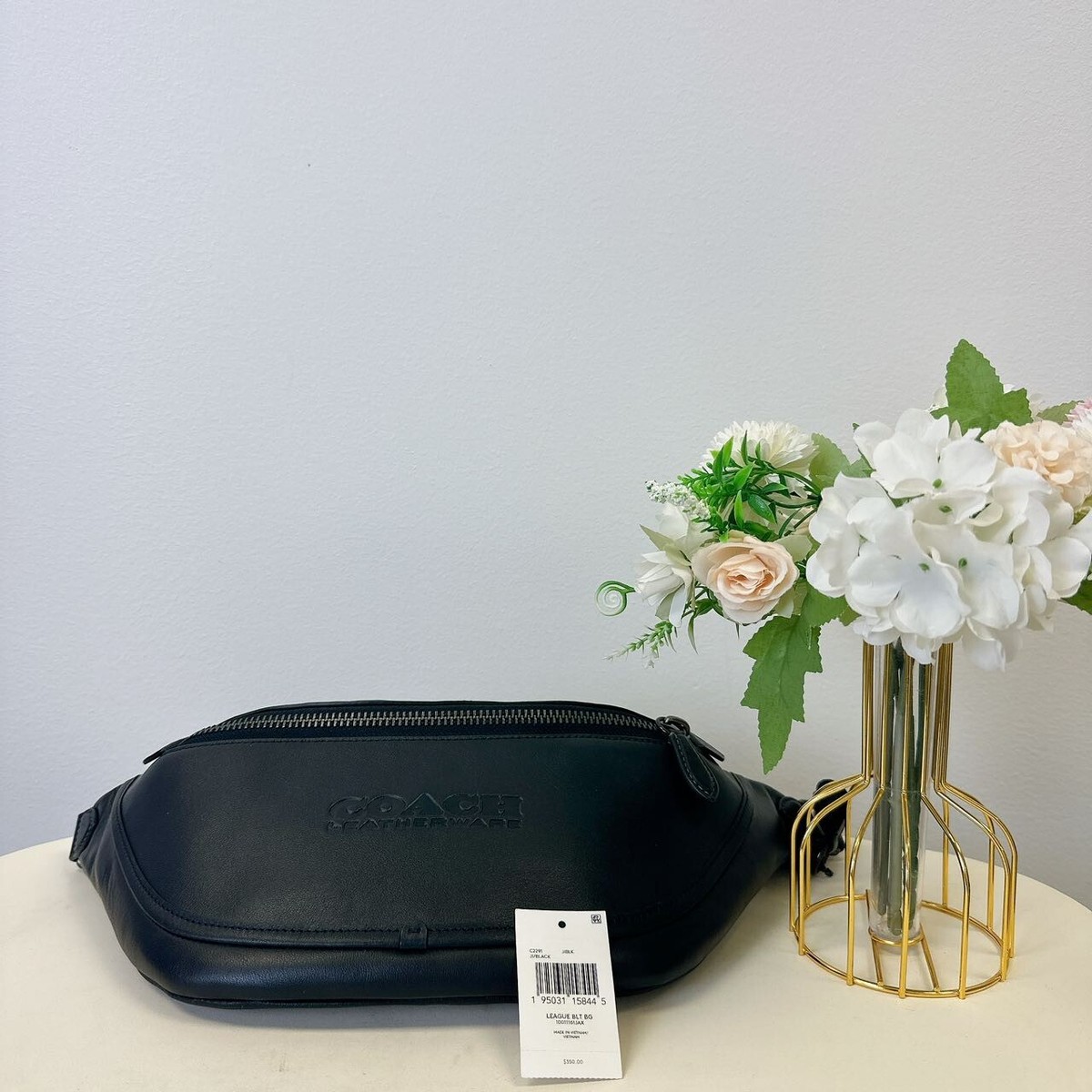 Coach C2291 League Belt Bag IN BLACK | eBay