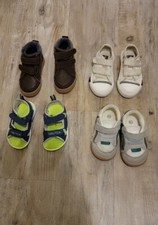 Lot Of 4 Nautica Keds  Other Shoes Sandals Boy Toddler Sz 5 Brown White Green