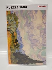Gogh Vincent Weizenfeld mit Zypresse (1000 Te...