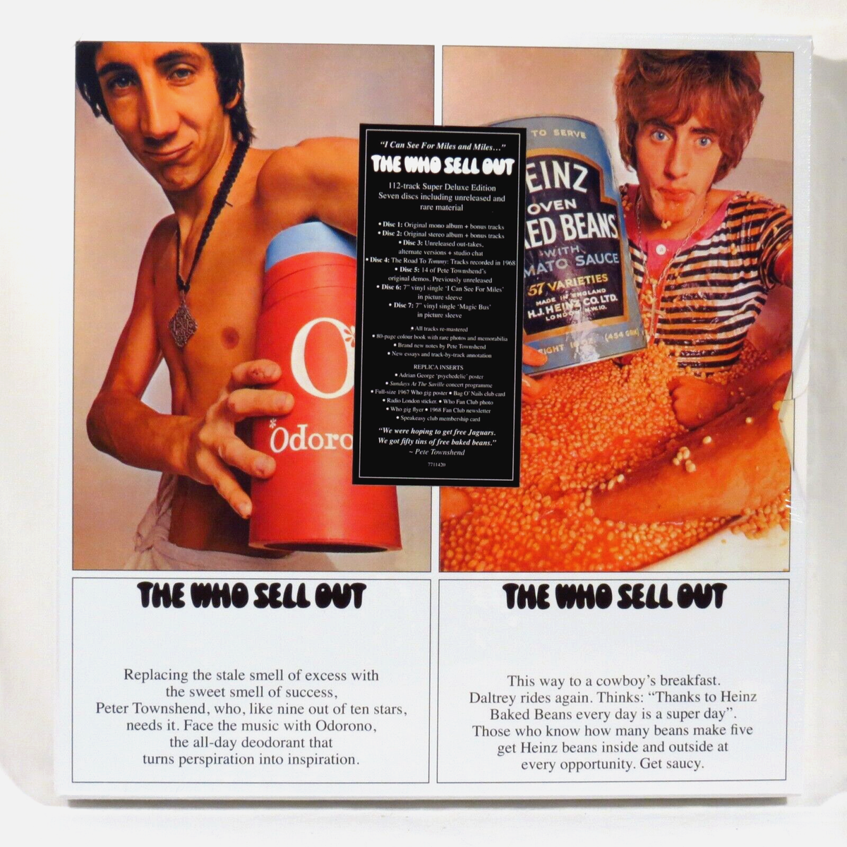 THE WHO ‎– The Who Sell Out 2021 Super Deluxe 3CD/2 7