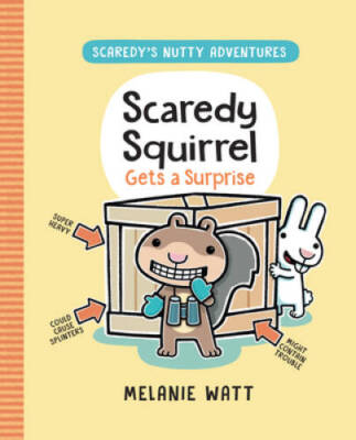 Scaredy Squirrel Gets a Surprise (Scaredys Nutty Adventures) - VERY GOOD
