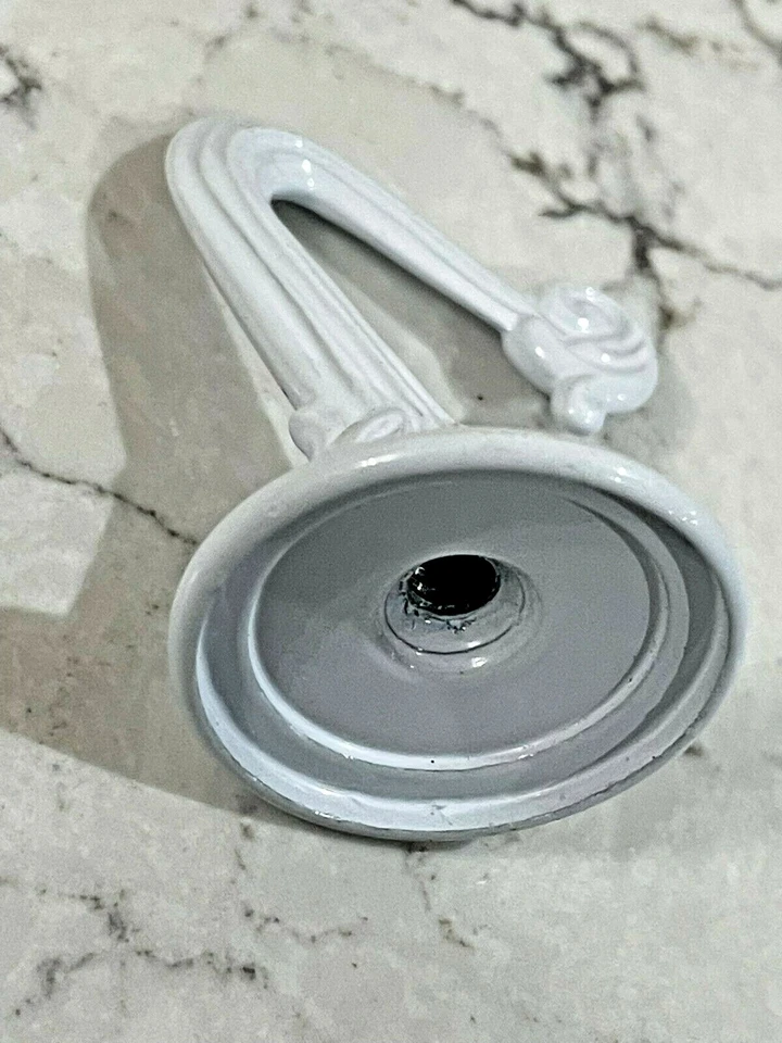 (10) WHITE Ceiling Hooks - Heavy Duty Swag Hook with Hardware for Hanging Plants - Image 3 of 4