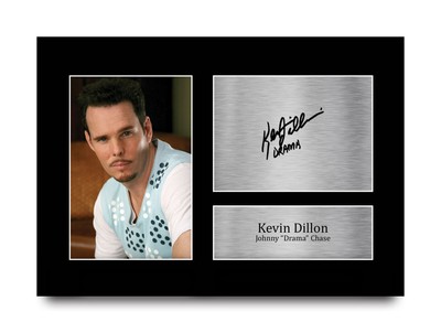 Kevin Dillon Entourage Geschenkidee, gedrucktes Autogrammbild für TV-Fans