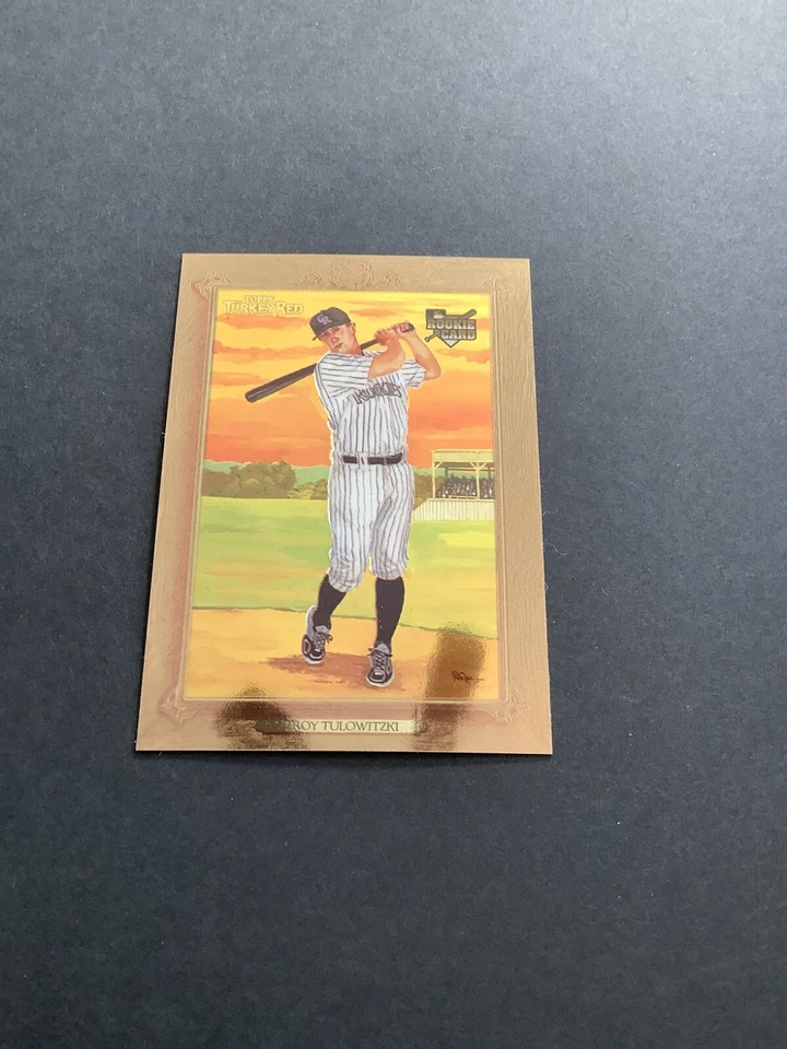 2007 Topps Turkey Red - #163 Troy Tulowitzki Chrome /1999 Rookie RC - Image 2 of 4