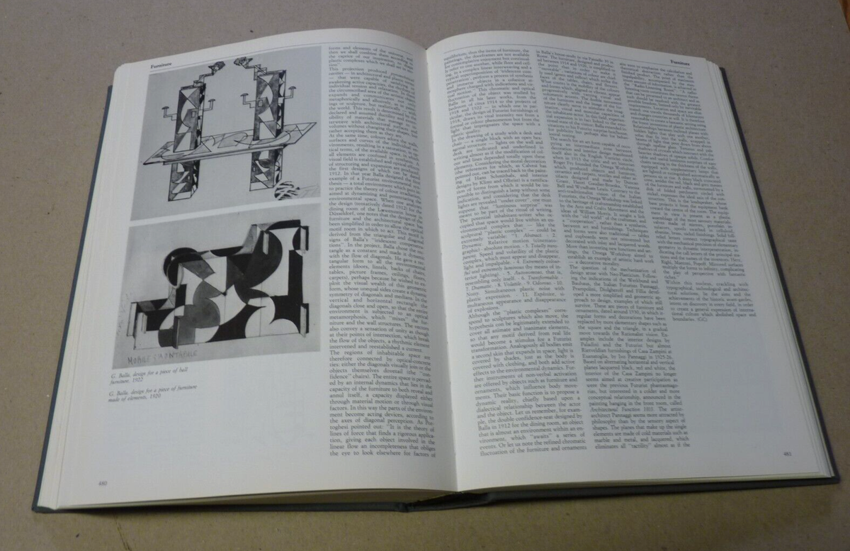 Futurism and Futurisms by Pontus Hulten 1st Ed. 1986, Hardcover No