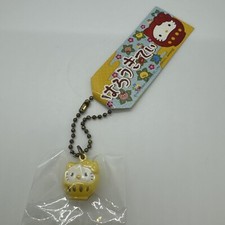 Rare Vintage Sanrio Hello Kitty 2007 Gotochi Keychain Cell Charm Trinket Japan