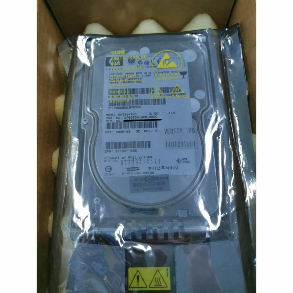 HP 146GB Ultra320 10K Hot Swap 3.5 HDD - Image 4 of 4