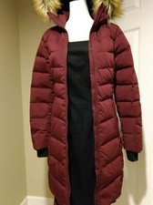 Nwt Lole Katie 550 Down Fill Winter Coat, Windsor Wine Xs
