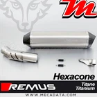 Remus Hexacone Titanium Exhaust Muffler BMW R 1200 GS Adventure 2012