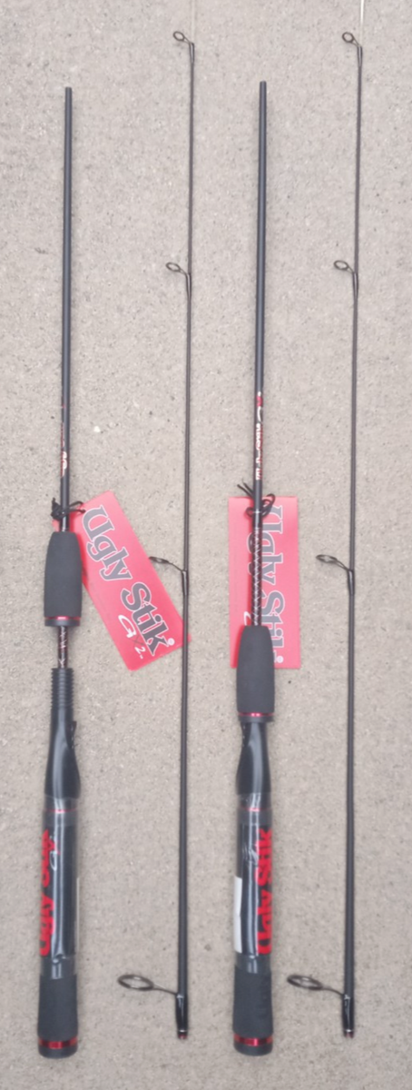 Shakespeare Ugly Stik 釣り竿 2 SHAKESPEARE UGLY STIK stick GX2 5-foot two piece spinning rods
