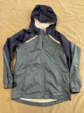LL bean jacket boys medium 10-12 hooded