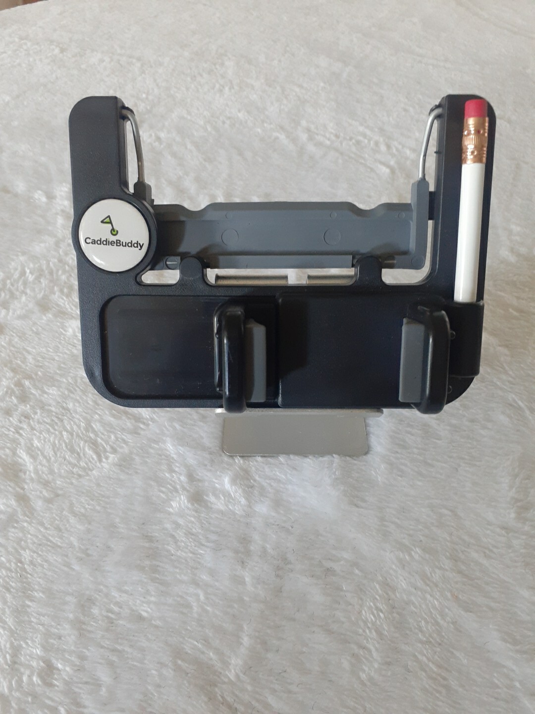 iPhone Golf Cart Steering Wheel Mount with Scorecard Holder  -image