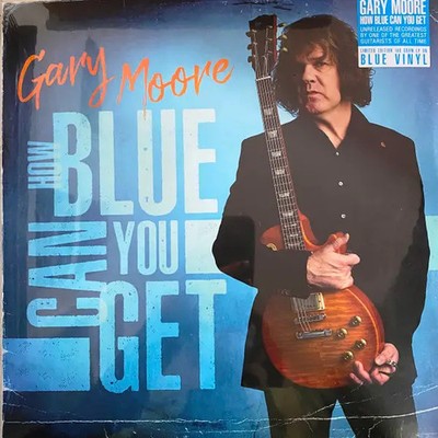 LP Gary Moore How Blue Can You Get BLUE 180G VINYL, LTD ED, INSERT NEAR MINT