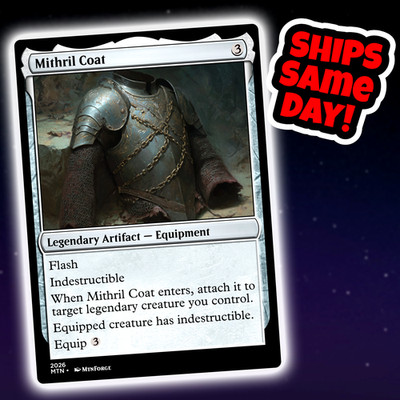 Mithril Coat - Custom Art Magic: The Gathering Playtest Card - Commander EDH