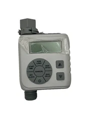 Sprinkler Timer, Programmable Irrigation Water Timer for Garden Hose, Solar/B...