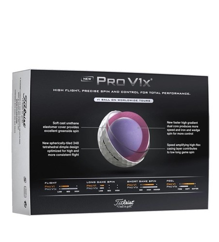 NEW 2025 Titleist PROV1X Golf Balls- 2 Dozen - Picture 7 of 7