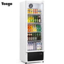 Yeego Commercial Beverage Refrigerator With Glass Door Merchandiser Store Cooler