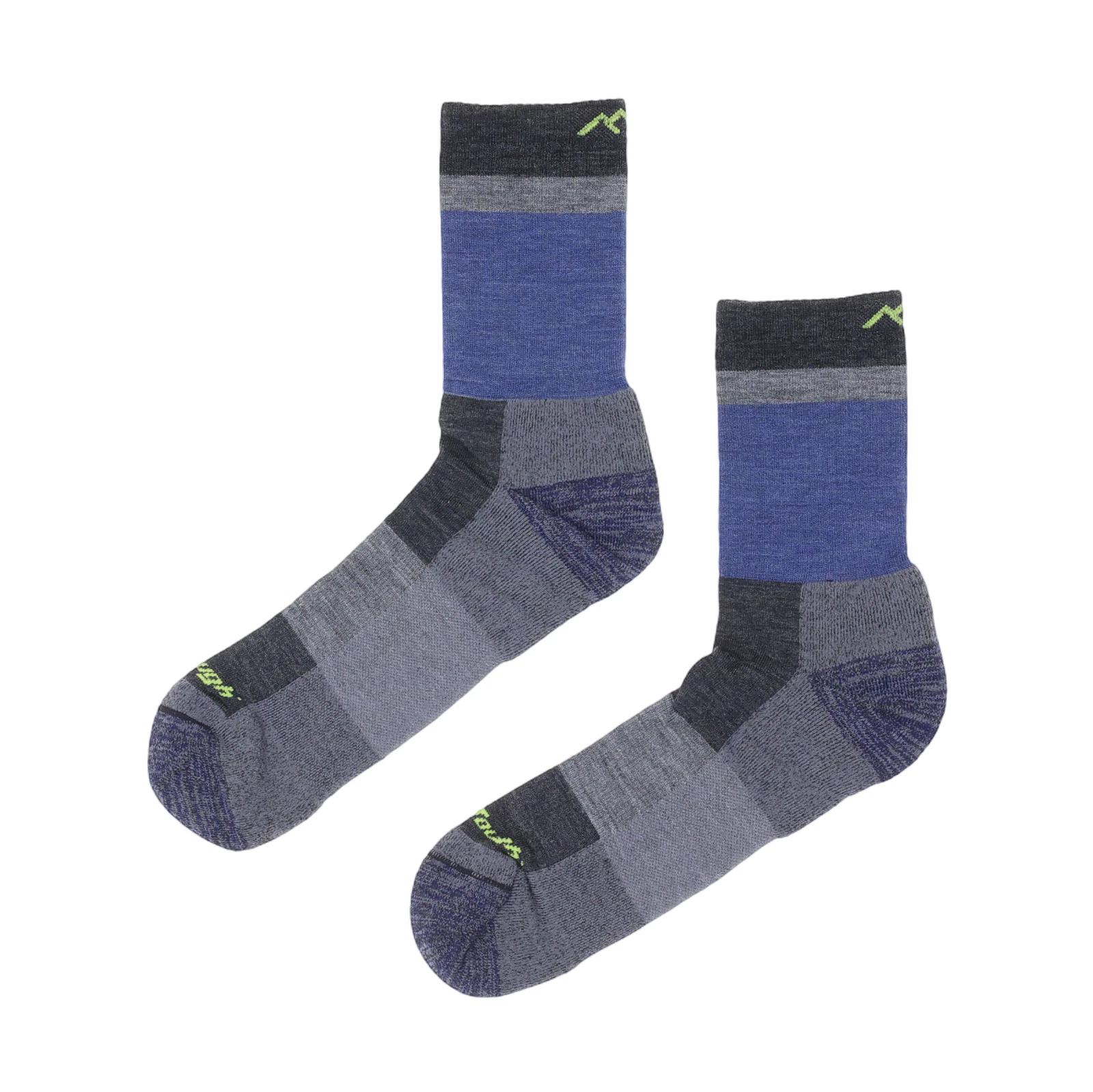 Darn Tough L30047 Mens 1-Pair Heady Stripe Micro Crew Hiking Socks Size L