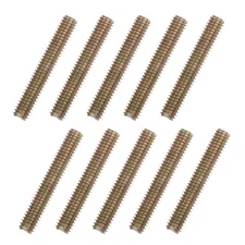 10pcs 5/16"-18 Full Threaded All Thread Rod Bar Studs 2" Length