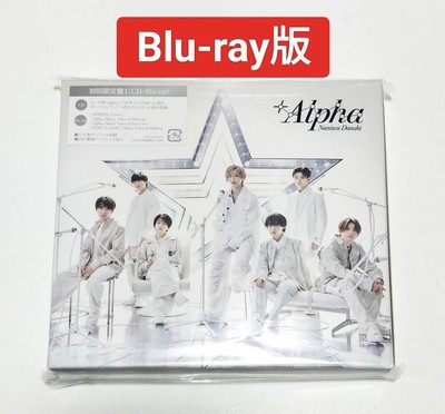 Japan Edit. Naniwa Danshi Alpha 3rd Limited Blu-Ray Obi with Members 1st Album