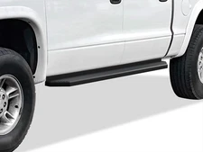 iBoard Black Running Boards Style Fit 99-00 Dodge Durango Quad Cab