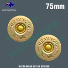 REMINGTON 12 GUAGE SHOTGUN SHELL BULLET STICKER DECAL WINCHESTER REMINGTON