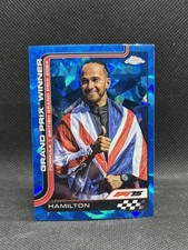 2025 Topps Chrome Sapphire Formula 1 F1 Lewis Hamilton - Vincitore GP Gran Bretagna #104