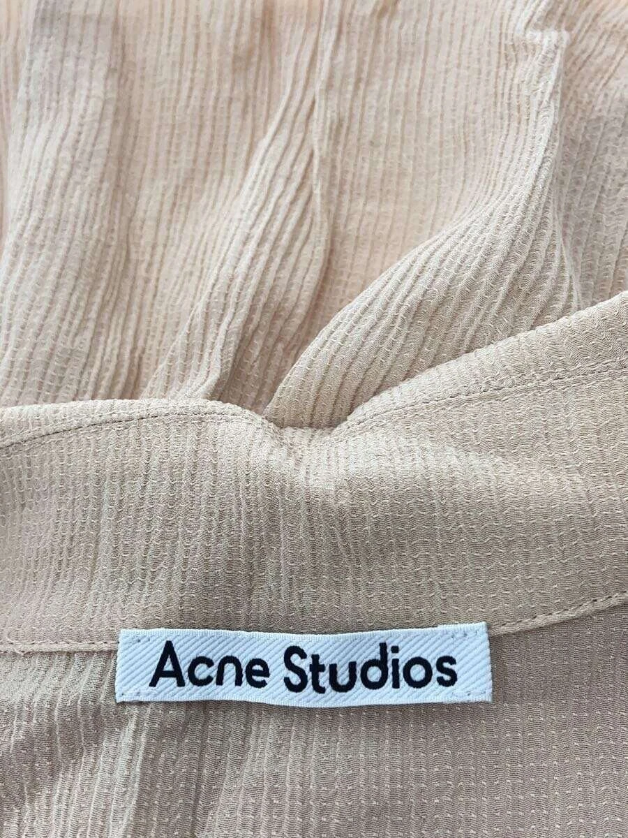 Acne Studios(Acne) ABITO CREPE STROPICCIATO abito manica corta taglia 32 rayon fn wn d