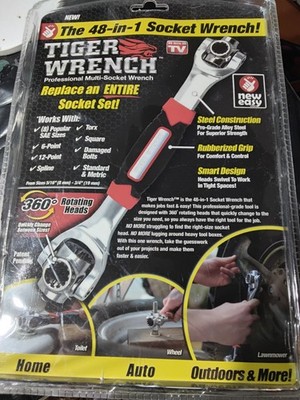 Tiger Wrench - The 48-in-1 Socket Wrench!
