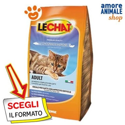 Lechat Cat Adult Thunfisch Und Lachs Trockenfutter Für Katzen 1,5 Kg