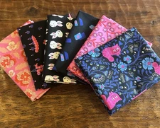 6 Fat Quarters Ruby Star Society "Hello Alice" Quilt Cotton