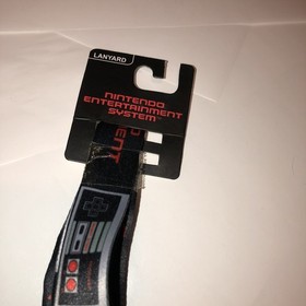 Nintendo Lanyard NES Controller Charm & ID Holder 20'' Inches Long @A