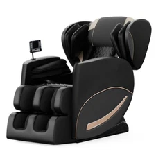 Full Body Recliner Zero Gravity Airbag Massage Chair L Track,Heat,Foot Roller