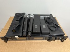 Shure UR4D-G1 Band 470 - 530 MHz Dual-Channel UHF-R Wireless System